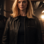 Daredevil Born Again Karen Page Leather jacket